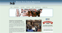 Desktop Screenshot of granitestatecarriage.org